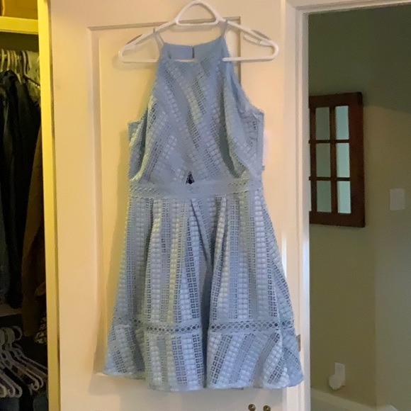NWT light blue semi formal dress - Picture 1 of 4